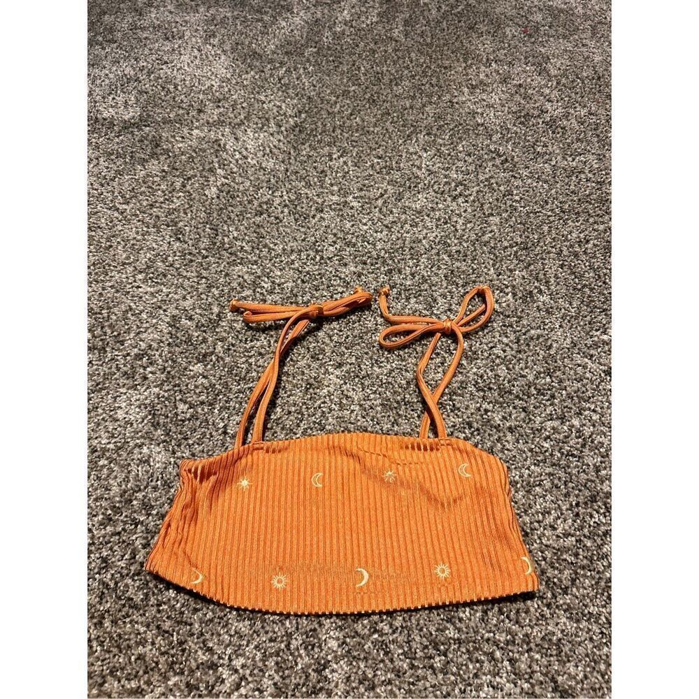 ‼️sale‼️Desert Dreamer orange bikini top size extra small